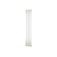 Designradiator Plieger Cavallino Retto Enkel 666 Watt Middenaansluiting 200x29,8 cm Wit