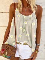 Daisy Printed Casual Top