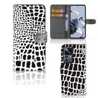 Xiaomi 12T | 12T Pro | Telefoonhoesje | Met pasjeshouder | Slangenprint
