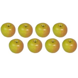 8x Kunst appels 8 cm