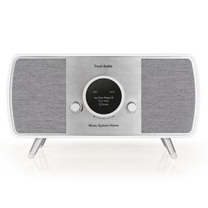 Tivoli Audio Home 2 Home audio-microsysteem 56 W Grijs, Zilver, Wit