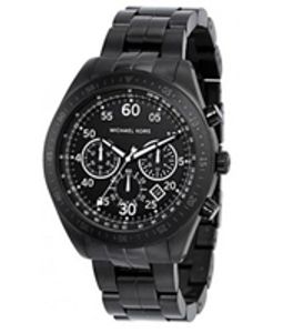 Horlogeband Michael Kors MK8139 Staal Zwart 22mm