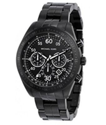 Horlogeband Michael Kors MK8139 Staal Zwart 22mm