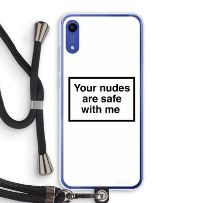 Safe with me: Honor Play 8A Transparant Hoesje met koord