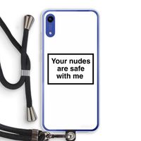 Safe with me: Honor Play 8A Transparant Hoesje met koord