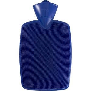 Warm water kruik - kunststof kruik - zonder hoes - blauw - 1,8 liter