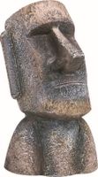 Decoratie moai - m - Flamingo