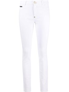 Philipp Plein jean à coupe skinny - Blanc