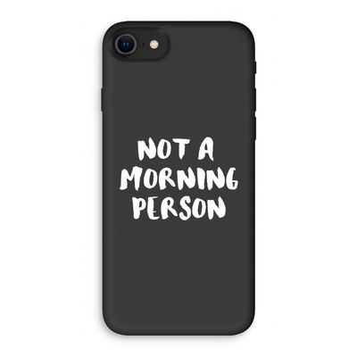 Morning person: iPhone SE 2020 Biologisch afbreekbaar hoesje