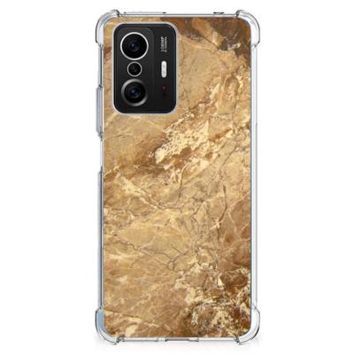 Xiaomi 11T | 11T Pro Anti-Shock Hoesje Marmer Creme