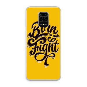 Born to Fight: Xiaomi Redmi Note 10 Lite Transparant Hoesje