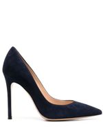 Gianvito Rossi escarpins en daim à bout pointu - Bleu - thumbnail