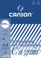 Canson tekenblok C à grain 224 g/m², ft 21 x 29,7 cm (A4) - thumbnail