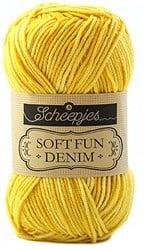 Scheepjes Softfun Denim 520 Geel