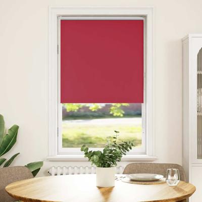 Rolgordijn verduisterend 70x130 cm stofbreedte 65,7 cm rood