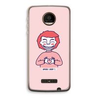 Hartje: Motorola Moto Z Force Transparant Hoesje Hartje: Motorola Moto Z Force Transparant Hoesje