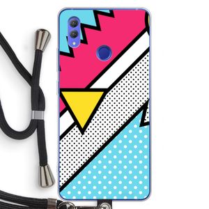 Pop Art #3: Honor Note 10 Transparant Hoesje met koord