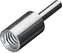 Lessmann schroefdraadadapter | lengte 50 mm voor pijpborstel | 1 stuk - 000072 - 000072