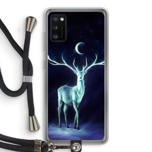 Nightbringer: Samsung Galaxy A41 Transparant Hoesje met koord