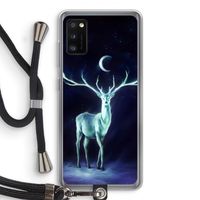 Nightbringer: Samsung Galaxy A41 Transparant Hoesje met koord