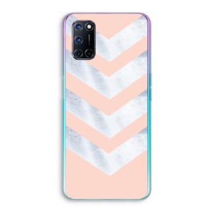 Marmeren pijlen: Oppo A92 Transparant Hoesje