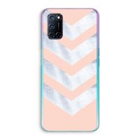 Marmeren pijlen: Oppo A92 Transparant Hoesje