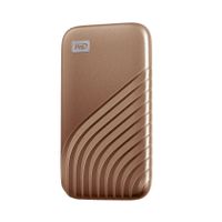 WD My Passport 500 GB Externe SSD harde schijf (2,5 inch) USB-C Goud WDBAGF5000AGD-WESN - thumbnail