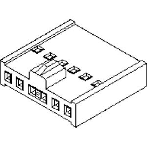 Molex 901560158 Female behuizing (kabel) Totaal aantal polen: 18 Rastermaat: 2.54 mm Inhoud: 1 stuk(s) Bag