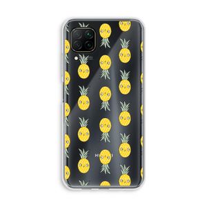 Ananas: Huawei P40 Lite Transparant Hoesje