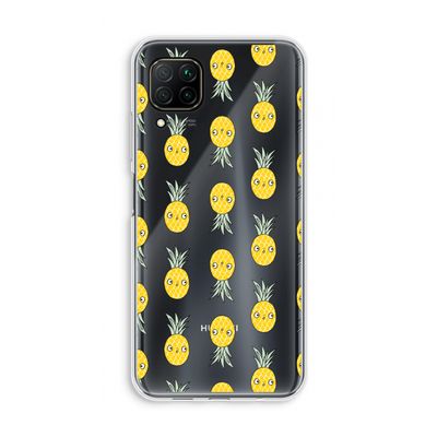 Ananas: Huawei P40 Lite Transparant Hoesje