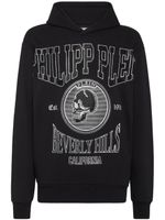 Philipp Plein hoodie à logo imprimé - Noir - thumbnail