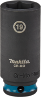 Makita krachtdop impact black, 3/8 19mm lang - e-16368