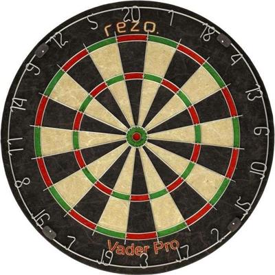 Dartbord - VADER PRO - Doelset en 6 darts inbegrepen - Sisalvezels - REZO