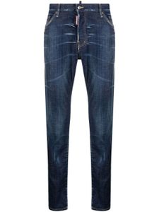 DSQUARED2 pantalon stretch à coupe slim - Bleu