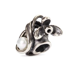 Trollbeads TAGBE-00027 Kraal Januarisneeuwklokje zilver