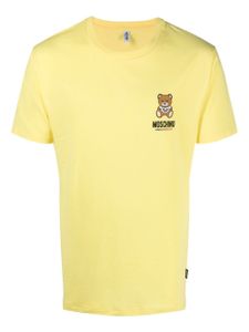 Moschino t-shirt en coton à logo imprimé - Jaune