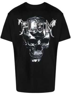 Philipp Plein t-shirt à patch logo - Noir