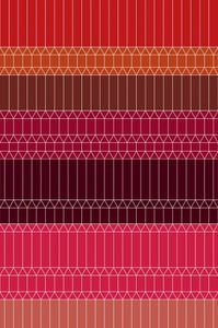 Moooi Carpets - Zigzag Red - 200x300 cm Vloerkleed