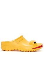 JW Anderson x Wellipets mules à bout rond - Jaune