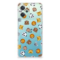 TPU bumper voor OnePlus Nord CE 2 Lite Dieren Emojis TPU bumper voor OnePlus Nord CE 2 Lite Dieren Emojis