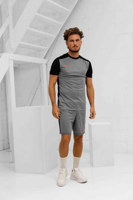 Nike Academy Zomerset Heren Grijs/Zwart - Maat M - Kleur: ZwartGrijs | Soccerfanshop