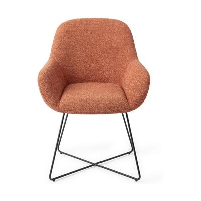 Jesper Home Kushi eetkamerstoel Amber Autumn cross black