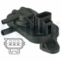 Sensor, uitlaatgasdruk DPS00010