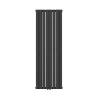 Radiator BWS Busso Verticaal Vierkant Dubbelzijdig 180x608 cm Zwart Boss & Wessing
