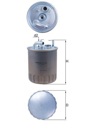 Brandstoffilter KL1001