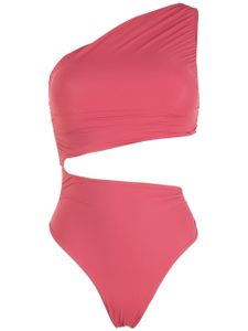 Brigitte maillot de bain à découpes - Rose