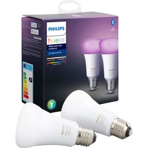 White and Color Ambiance E27 - 2-pack Ledlamp