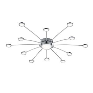 Trio Plafond spin lamp Bodrum 100cm chroom 673311306