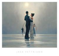 Kunstdruk Jack Vettriano - Dance me to the End of Love 72x68cm