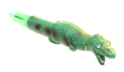 LG Imports pen met wiebel dino groen 20 cm LG Imports pen met wiebel dino groen 20 cm